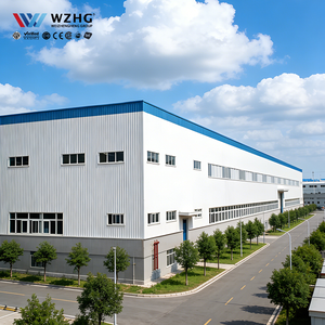 โกดังเก็บของโครงสร้างเหล็กทนไฟพร้อมคานรูปตัว H สำหรับใช้งานเชิงพาณิชย์ คลังสินค้า และอาคารสำนักงาน ได้รับการรับรองมาตรฐาน CE - Product Image 1