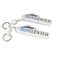 Créez un porte-clés flottant en EVA en forme de bateau, un porte-clés flottant en forme de voilier auquel vous pouvez ajouter votre logo