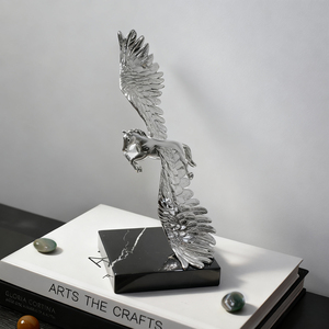Ornements d'animaux en métal faits à la main, style Art <span class=keywords><strong>Déco</strong></span>, pour salon, <span class=keywords><strong>table</strong></span> basse, décoration douce, personnalisable - Product Image 2