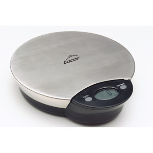 Bilancia da cucina digitale Lacor in acciaio inossidabile, capacità 5 kg, pesatura di precisione per cucinare e cuocere - Product Image 1