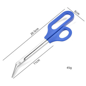 8-Inch <b>Long</b> <b>Handle</b> Toenail Scissors for Adults & Seniors Easy Reach Clipper for Thick Toenails Hand Tools - Product Image 2