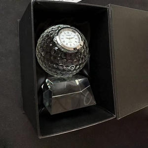 Reloj de cristal óptico de pisapapeles de escritorio para Premio de juego de negocios promocional - Product Image 4