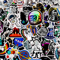 50 autocollants de dessins animés anime, imperméables, pour décorer ordinateur portable, tasse, skateboard, vélo, bagages, pour adolescents et adultes, autocollants en vinyle