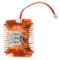 Ventilateur de refroidissement en aluminium Snowhite, 55mm, 2 broches, dissipateur thermique adapté au PC, ordinateur, processeur, carte vidéo VGA, VC899 P18 0.25