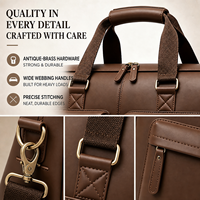 Porte-documents en cuir PU avec logo personnalisé, sac pour ordinateur portable 15,6 pouces pour hommes, sac de voyage d'affaires, fournisseur en gros d'usine