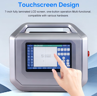 Máquina de Marcado Láser Flexible de Escritorio y Portátil para Grabado de Placas de Identificación, Plástico y Metal, Estructura Dividida, Fuente MAX
