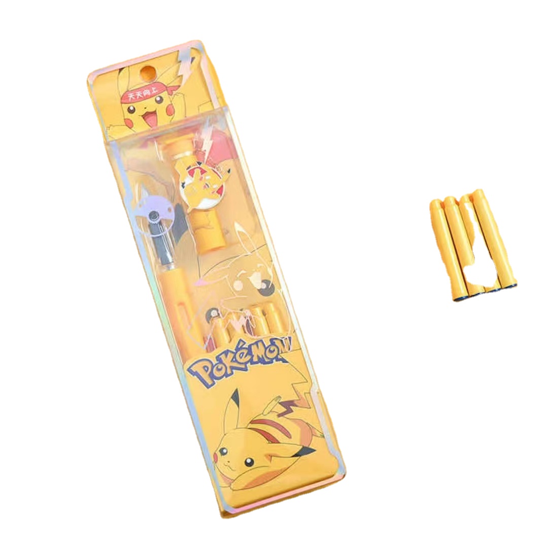 Карманная Милая ручка с изображением монстра, канцелярские принадлежности для учебы, детская ручка для школы и офиса