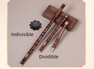 Entrenamiento para principiantes en instrumentos tradicionales chinos <span class=keywords><strong>Flauta</strong></span> <span class=keywords><strong>de</strong></span> bambú <span class=keywords><strong>de</strong></span> dos secciones nítidas <span class=keywords><strong>de</strong></span> tono alto Dizi - Product Image 6