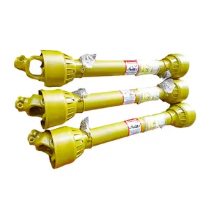square pto shaft with Bolt pins in China factory flexible drive shaft yoke with star lemon tube