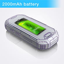 Téléphone robuste Unihertz Atom, écran de 2,45 pouces, étanche à l'eau et à la poussière IP68, résistant aux chocs, appareil photo arrière 8MP, avant 2MP - Product Image 4