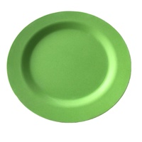 D20 * H1.6 cm 8 pouces forme d'étape ronde Pantone couleur plats en bambou