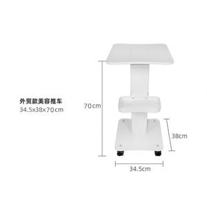 Beauty Salon Equipment Trolley Simple <b>Storage</b> Multilayer Mobile Trolley With <b>Basket</b> - Product Image 6