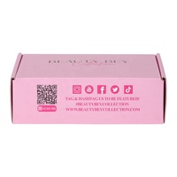 Boîte d'expédition personnalisée avec logo, boîte en carton rigide de luxe avec couvercle et base, emballage pour vêtements, chaussettes, boîte d'emballage en papier