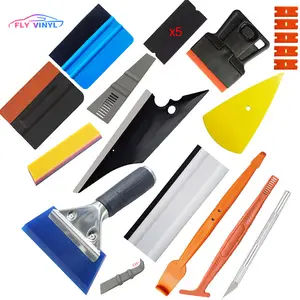 PPF Film Application Vinyl Wrap Film Carbon Fiber Sticker Wrapping Tool Carbon Foil Tinting Squeegee car Window Tint Tool Kit