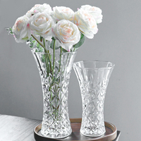 Arrangement de plantes hydroponiques européennes, minimalisme moderne, vase de table, décoration de la maison, vase à fleurs en verre transparent créatif