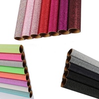 Rollos de vinilo de transferencia de calor con purpurina de colores del arco iris, película PET de alta temperatura para ropa, venta al por mayor, Glitterflex ultra Htv