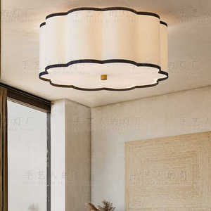 Lámpara de Techo Estilo Japonés Wabi Sabi, LED de Superficie, Moderna y Minimalista, para Sala de Estar o Dormitorio - Product Image 1