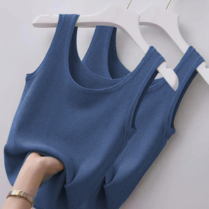 <span class=keywords><strong>Gilet</strong></span> de <span class=keywords><strong>grande</strong></span> <span class=keywords><strong>taille</strong></span> à l'extérieur à l'intérieur du corps mince à l'extérieur à porter à l'intérieur de la chemise de base <span class=keywords><strong>sans</strong></span> manches mince - Product Image 3