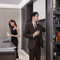 Pabrik BAINENG Langsung dari Pabrik, Solusi Satu Atap untuk Kustomisasi Seluruh Rumah, Kabinet Stainless Steel, Produsen Furnitur Rumah yang Dapat Disesuaikan