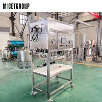 Machine de remplissage et de scellage sous vide semi-automatique 220V à bon prix pour la mise en conserve alimentaire et les canettes de jus