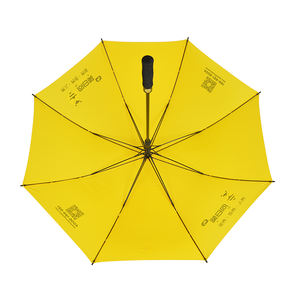 Paraguas impermeable para el sol y la lluvia, sombrilla de Golf de fibra de vidrio, tamaño Extra grande, venta al por mayor, China - Product Image 2