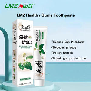 Dentifricio per adulti LMZ Healthy Gums 100g+10g, formula botanica, sbiancante, protezione anti-carie, alito fresco, riduzione della placca - Product Image 4