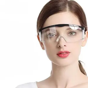 Factory Sale CE Approved Clear Safety Glasses For Eye Protection Z87 Anti Fog Protection Safety Goggles For Construction