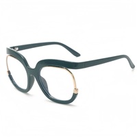 Fonex — lunettes de vue unisexes, rétro carrées, montures de verres optiques, pour hommes et femmes, Prescription, verres transparents, à la mode