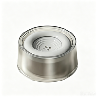 Gamelle flottante anti-déversement premium pour animaux de compagnie – Abreuvoir transparent anti-bave pour l'alimentation quotidienne des chiots et chatons à la maison