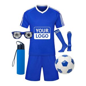 New Adult <b>Kids</b> Football Jerseys Kit Sports Event Items Equipment Sets Custom Sublimated Training Retro Jersey - Product Image 1