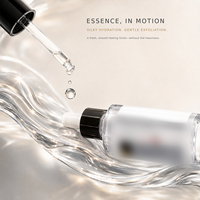 Ampoule exfoliante au riz noir AHA BHA Niacinamide, sérum exfoliant pour le visage, éliminateur de peaux mortes et de points noirs, minimiseur de pores
