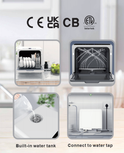 Nuevo Lavador y Esterilizador Eléctrico de Biberones de ABS/PP para Encimera, 4 Juegos, 900W, Máquina Limpiadora Automática para Biberones de Leche - Product Image 3