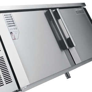 Réfrigérateur professionnel en verre pour processus de réfrigération, réfrigérateur-congélateur sous comptoir, étagère <span class=keywords><strong>multi</strong></span>-portes, réfrigérateur commercial sous comptoir - Product Image 3