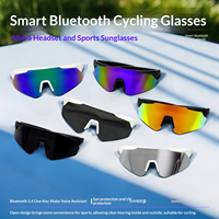 Lunettes de soleil audio photochromiques intelligentes pour le cyclisme, sport de plein air, assistant vocal IA, étanches IPX-5, protection UV 2026