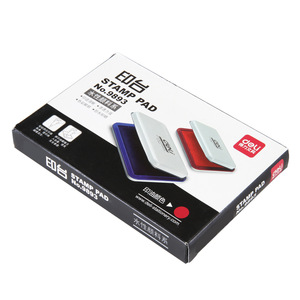 Deli 9893 Quick Drying Inkpad Large Square 87x143mm Red Office Seal <b>Stamp</b> - Product Image 4