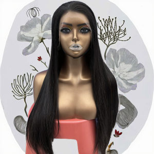 Venta caliente <span class=keywords><strong>Chocolate</strong></span> Brown Long Lace Front Raw pelucas 100% cutícula virgen vietnamita cabello humano proveedor al por mayor - Product Image 3