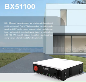 Dyness Hot Low Voltage <span class=keywords><strong>BX51100</strong></span> 51,2 V 100AH 5.12kWh Batería de litio Dyness Batería LiFePO4 - Product Image 3