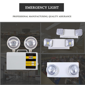 Luces <span class=keywords><strong>LED</strong></span> <span class=keywords><strong>de</strong></span> salida con batería, lámpara <span class=keywords><strong>de</strong></span> 2 cabezales ajustables, capacidad <span class=keywords><strong>de</strong></span> 90 minutos, ultrabrillantes lúmenes, luz <span class=keywords><strong>de</strong></span> emergencia <span class=keywords><strong>de</strong></span> iones <span class=keywords><strong>de</strong></span> litio - Product Image 4