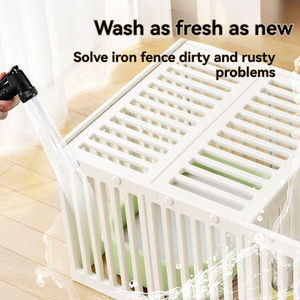 Corral para Perros sin Taladro 2025, Nuevo, Portátil, para Interiores y Exteriores, con Divisor Extraíble, Fácil de Instalar, Anti-Caídas - Product Image 3