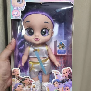 ตุ๊กตา K-POP Real Body Hunter 5D Eye Surprise Doll พร้อมเอฟเฟกต์ดนตรี K ขนาด 7 นิ้ว วัสดุไวนิล ของเล่นเด็กสุดฮิต - Product Image 1