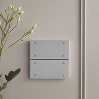 Usine de fabrication Smart Wifi tactile mur interrupteur de commande d'éclairage PC électrique sans fil maison hôtel Flip Design US UK prises Tuya App