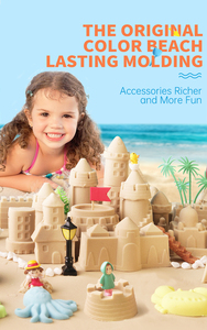 Bán Buôn Không Dính Năng Động Ma Thuật Cát Đồ Chơi Giáo Dục Tay Tự Làm Chơi Thiết Lập Trẻ em' Học Tập Khác Cảm Giác Cát Đồ Chơi - Product Image 3