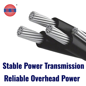 <span class=keywords><strong>Cable</strong></span> Aéreo XLPE de Alta Calidad 0.6/1kV, <span class=keywords><strong>Cable</strong></span> ABC de 6/4/0 AWG <span class=keywords><strong>250</strong></span> <span class=keywords><strong>MCM</strong></span> - Product Image 1