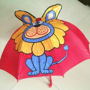 Kostenlose Probe Großhandel B17 Cartoon Regenschirm Kinder Regenschirm