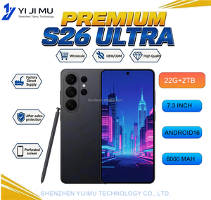 2026 NUOVO S26 Ultra <span class=keywords><strong>con</strong></span> 22GB+2TB di Memoria, Schermo da 7.3 Pollici, Android 16, Telefono Cellulare 5G Globale, <span class=keywords><strong>Penna</strong></span> Integrata, Fotocamera Posteriore da 108MP, <span class=keywords><strong>con</strong></span> Custodia Inclusa - Product Image 1
