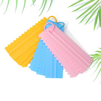 Ensemble de 4 peignes à décorer les gâteaux, grattoir à gâteau, lisseur, peigne à glaçage, spatules à fondant, outils de pâtisserie pour la cuisson des gâteaux