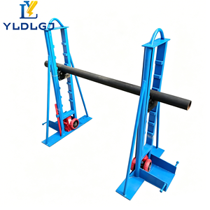 YILI 8T Sollevatore Idraulico per Bobine di Cavi, Supporto per Bobine Resistente con Ruote per Elettricisti Professionisti e Progetti di Linee Elettriche - Product Image 3