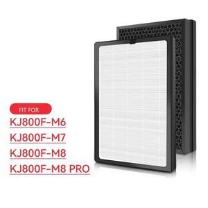 Filtre de remplacement HEPA H12 H13 H14 personnalisé par le fabricant pour purificateur d'air, compatible avec les filtres UK <span class=keywords><strong>IAM</strong></span> KJ800F-M6/M7 KJ800F-M8/M8 PRO - Product Image 1