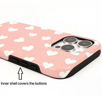 Coque de téléphone 2-en-1 double couche 3D par sublimation pour iPhone 17 Pro Max avec protection magnétique antichoc et design personnalisé