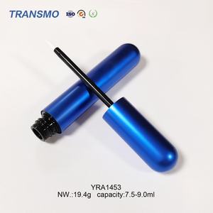 Tube de mascara bleu vide personnalisé pour la beauté des yeux, tube de luxe pour emballage cosmétique 7,5-9,0 ml - Product Image 3